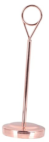 VILLFUL Porta Menù in Acciaio Inox Porta Piatti Espositore Nomi Piatti per Hotel E Ufficio Utile per Contenere Menù E Partecipanti