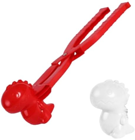 Snowball Maker Mold: Creative Snowball Clip, Christmas Animal Snowball Maker, Pick Up Toys, Snowball Maker, Dinosaur Making Mold