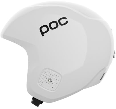 POC Casco de esquí Unisex Youth Skull Dura Jr, Blixten White, M-L (55-58 cm)