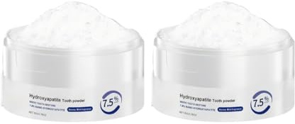 Zahnpulver mit Hydroxylapatit & Natron – Zahnaufhellung & Pflege | Hydroxylapatit Pulver für weiße Zähne | 50g (2)