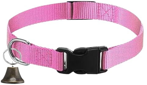 Zubehors Collare Per Mucca Con Campanello | Collare Regolabile Per Pecora Con Campanello - Accessorio Per Il Collo Con Fibbia A Sgancio Rapido Dal Suono Chiaro E Design Anti Perdita Per Bestiame Da