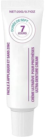 Adhesivo para Dentaduras Pasta Adhesiva Cómoda y Duradera