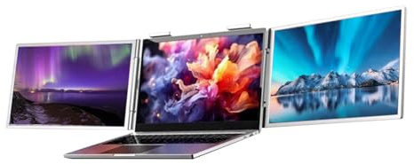 Wsdsgz Extensor de pantalla portátil de 14 pulgadas con ángulos ajustables de 180° USB CREATE capa digital compatibilidad global configuración portátil USB CREATE pantalla portátil para arquitectos
