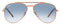 Ray-Ban New Aviator RB3625-92023F-58 - Damen/Herren Sonnenbrille - ROSE GOLD