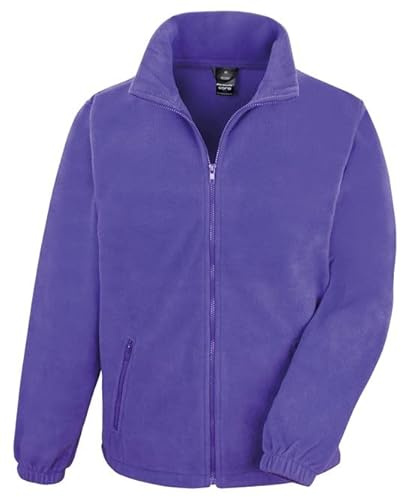 Result R220M Mens Core Fleece Jacket - Purple - M