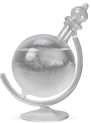 InGenious Globe Storm Glass Weather Forecast Nordic Style Ornamental Barometer