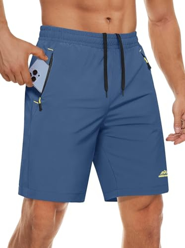 MAGCOMSEN Short Rugby Homme Resistente y elástico con Cintura elástica de Secado rápido para Rugby y Entrenamientos intensos