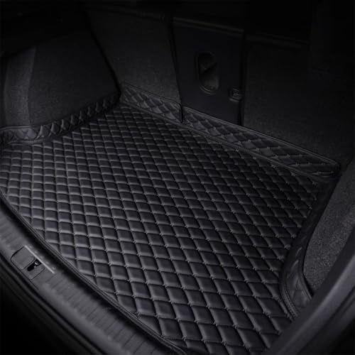 FNUQKREF Tappetino Bagagliaio Auto per Chery JAECOO J7 2023 2024 2025, Pelle Sintetica Impermeabile Anti-Graffio & Antiscivolo Protezione Totale Auto Accessori,Black