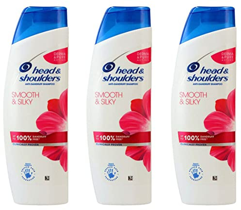 Head & Shoulders Glatt & Seidig Shampoo Anti-Schuppen 6 x 250ml