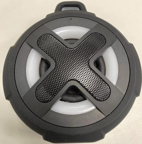 Xleader Enceinte Bluetooth puissante, IPX7 étanche, Petit Enceinte Flottant sans Fil Portable avec lumière,Clip,Microphone, 2000mah, pour la Douche,piscines,plages,Kayaks,Camping,Voyages,Cadeaux...