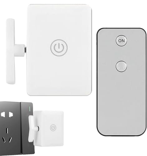 Pusteur de bouton intelligent | Bouton de maison intelligente sans fil - Appareils de maison intelligente de longue durée pour la chambre à coucher à la Contrôlez facilement les lumières