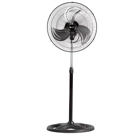 Ventilador de pie 18 pulgadas metálico aspa giratorio 3 velocidades silencioso ELITE.