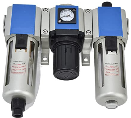 Lufttork för Kompressor, Luftkompressor Torkare Filter Tryckregulator Luftkompressor Flöde Tryckluftstork Smörjapparat Vatten Oljeseparator Kombinationsenhet (Narootemfntr9qiwg-12)
