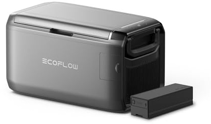 EF ECOFLOW GLACIER Classic 35L frigorifero congelatore portatile con batteria 298 Wh, raffreddamento off-grid 43h, ricarica AC, solare e auto, controllo APP