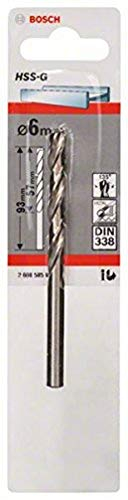 Bosch Accessories 2608585926 Foret, Silver, 6 mm