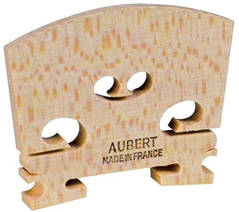 Aubert VB-5 Select Aged Violin Bridge – 4/4 Full Size – Premium European Maple, Tone Enhancer, Custom Fit