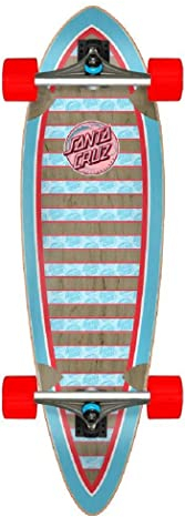 Santa Cruz Skateboards Decoder Wave Pintail Longboard Cruzer, 23,4 x 83,8 cm