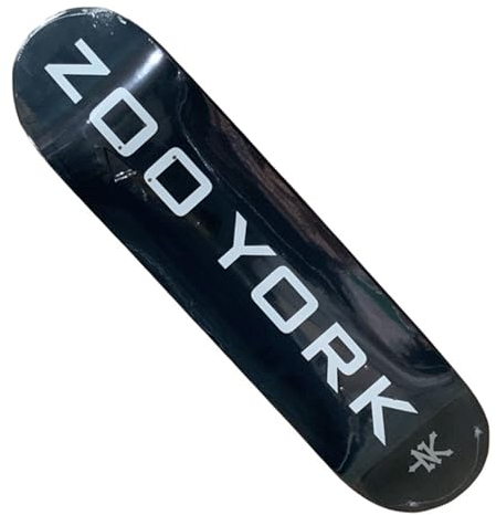 Zoo York Plateau de Skate Classic Logo Block Noir 7.75