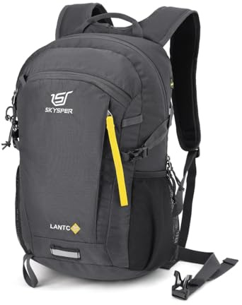 SKYSPER Small Hiking Backpack, 30L Lightweight Travel Backpacks Hiking Daypack Rucksack Women Men for Trekking Backpacking Outdoor Sports
