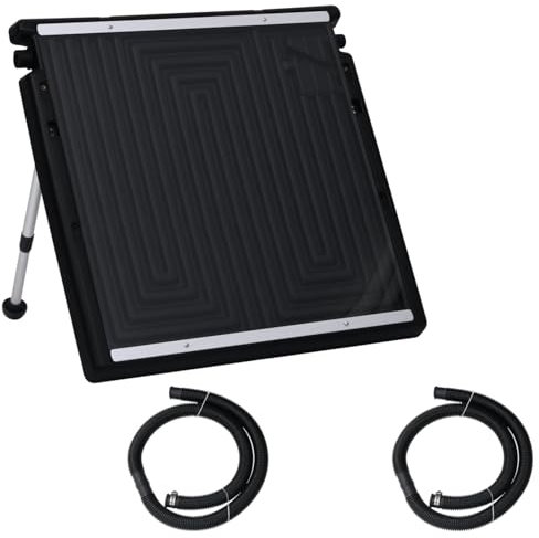 Xichuzi Panel Calefactor Solar para Piscina 75x75 cm, Calentador Agua Piscina, Solar Pool Heater, Panel Solar Piscina