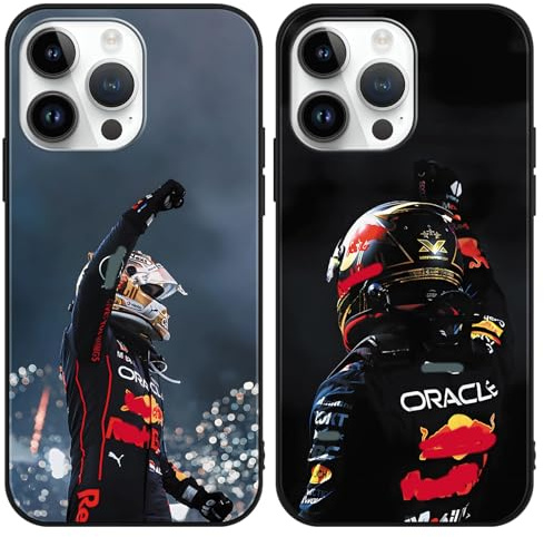 TBNMBGY 2 Stück Schutzhülle für Samsung Galaxy A54 5G Hülle 6.4, Formula 1 Rennfahrer Cool Muster Design Ästhetik, Silikon TPU Weich Schutzhülle Bumper Case für F1 Formel 1 Rennen Fans,Racing