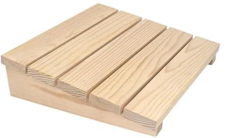 NihaoWXM Reposacabezas De Madera para Sauna Reposacabezas for Sauna, Soporte Profesional for la Espalda, Almohada for el Cuello, Accesorio for, for Cabeza for baños de Vapor Hotel, y baño