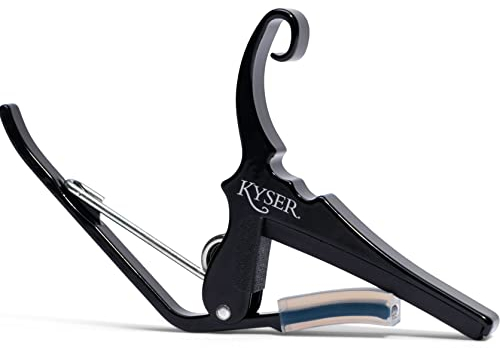 Kyser Schnellwechsel Kapodaster für 12-saitige gitarren, Schwarz, KG12B