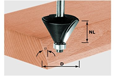 Festool Fasefräser HW S8 D38,5/23/30°