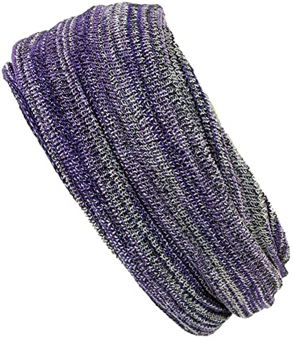 GURU SHOP Magic Hairband, Dread Wrap, Schlauchschal, Stirnband, Mütze - Loopschal Lila, Herren/Damen, Baumwolle