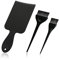 Segbeauty Palette Highlight avec 2 Colorants Capillaires Pinceau à Teinte, Noir Tableau de Couleur des Cheveux pour Balayage, Set de Pinceau à Teinter Professionnel pour Coiffeur