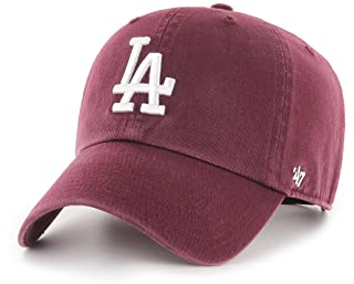 '47 Brand Clean Up Strapback Cap LA Dodgers B-RGW12GWS-KMB Bordeaux, Size:OneSize