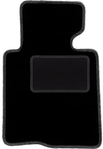 Wielganizator Automatte – Passend für BMW 3 E46 Cabrio 2000-2007 – Velours – Autozubehör - Praktische Fußmatte Auto – 1-teilig - schwarz