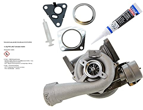 ATEC Germany 1x Turbolader, inkl. Montagesatz, Kompatibel mit VW MULTIVAN T5, TRANSPORTER T5