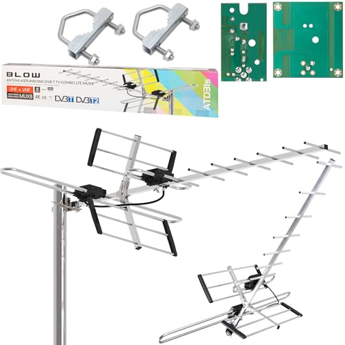 BLOW Antena TV DE Tierra Combo DVB-T2 direccional LTE 4K