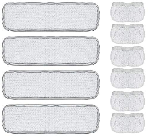 Polti PAEU0217 Original Vaporetto Smart AirPlus, Handy, Comfort Series Microfibre Kit (4 Cloths + 6 Sockettes), Cotton