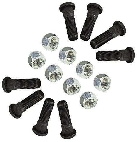 Pack de 8 M12 x 1,5 pour les goujons et écrous de roue 100mm moyeux remorque PCD