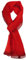 TigerTie Damen Chiffon Halstuch in rot dunkelrot mit Bordüre - Größe 160 cm x 36 cm
