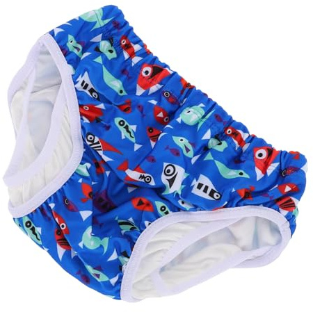 ibasenice Breathable Swim Diaper Pants XL Reusable Leakproof Training Swimwear for Boys Skin-Friendly Soft Material for Comfortable Summer Swimming