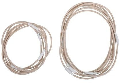 LOLIPPYY Fasce Elastiche Antiurto in Gomma per Supporto Microfono 12 Pezzi Anelli di Ricambio Resistenti per Clip Antivibrazione Adatti per Studio Podcast e Registrazioni Professionali