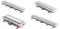 MCH Duschrinne Bodenablauf Edelstahl Ablaufrinne Badablauf flach 75cm Modell: Klassik Floor auch befliesbar