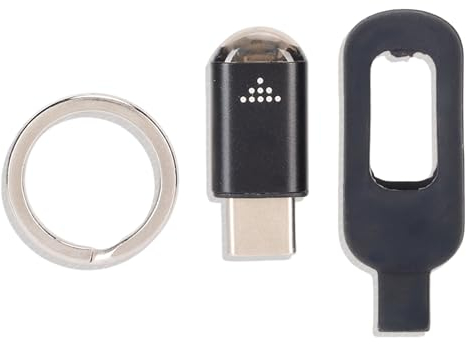 Telecomando IR Universale per Smartphone, Tipo C Plug and Play Mini Controller IR Intelligente con Custodia in Silicone Portachiavi per Condizionatore D'aria TV DVD STB