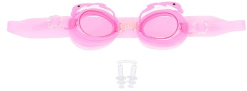 GLEAVI Sandales Femme été Légères et Confortables Lunettes de Natation pour Garçon et Filles à Motif Dessin Animé Anti-brouillard, pour Piscine Extérieure