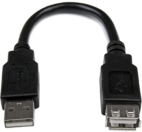 StarTech.com 6in USB 2.0 Extension Adapter Cable A to A - M/F