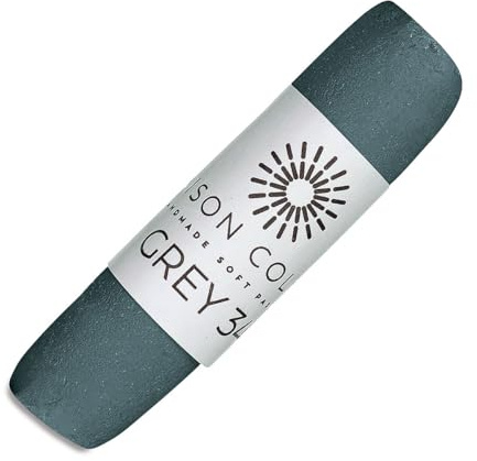 Jack Richeson Unison Soft Pastel Stick, Grey 34