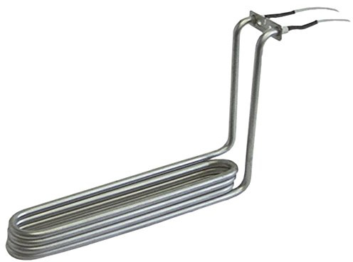 FriFri Heizkörper für Fritteuse D4 3000W Flanschbreite 18mm Loch 4mm Lochabstand 18mm L2 280mm L1 18mm Kabel 250mm H2 40mm 230V