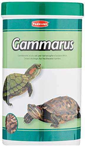 Padovan Gammarus - Alimento per Tartarughe d'Acqua Dolce - Gamberetti Piccoli Essiccati - 130 g