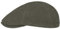 Lipodo Leinen Flatcap Herren - Sommermütze mit Stretchband an Rückseite - Mütze in Beige und Dunkel-Blau - Schirmmütze Frühling/Sommer - Atmungsaktive Schiebermütze Oliv S (55-56 cm)