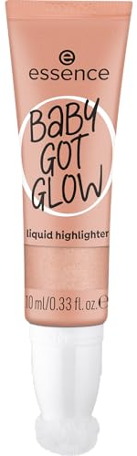 essence Baby Got Glow n. 30 - Illuminante liquido, oro, ideale per definire, risultato immediato, facile da rimuovere, lucido, vegano, senza oli, parabeni e microplastica, confezione da 1 (10 ml)