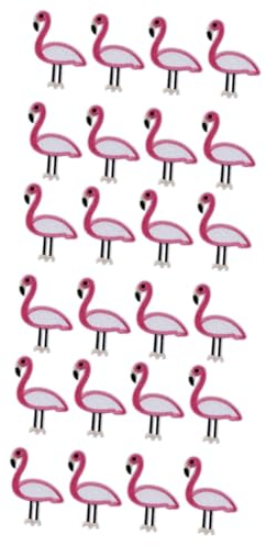 STOBOK 36 Stk Zubehör Jeans Tierabzeichen Karikatur Lippenvinyl Für Hemden Pullover Engel Tortenaufsatz Stoffaufkleber Für Bekleidung Betonformen Stoffflicken Cartoon-applikation Patch