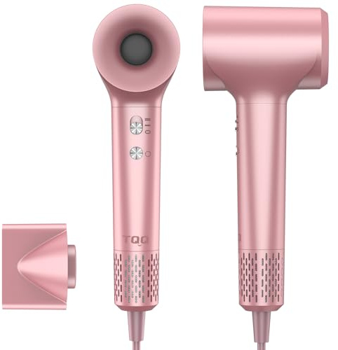 TQQ Seche Cheveux Professionnel, 200 Millions ionique Négatifs, Moteur Haute Vitesse 110000 TR/Min, 57dB Faible Bruit Sèche Cheveux Pour Maison et Voyages